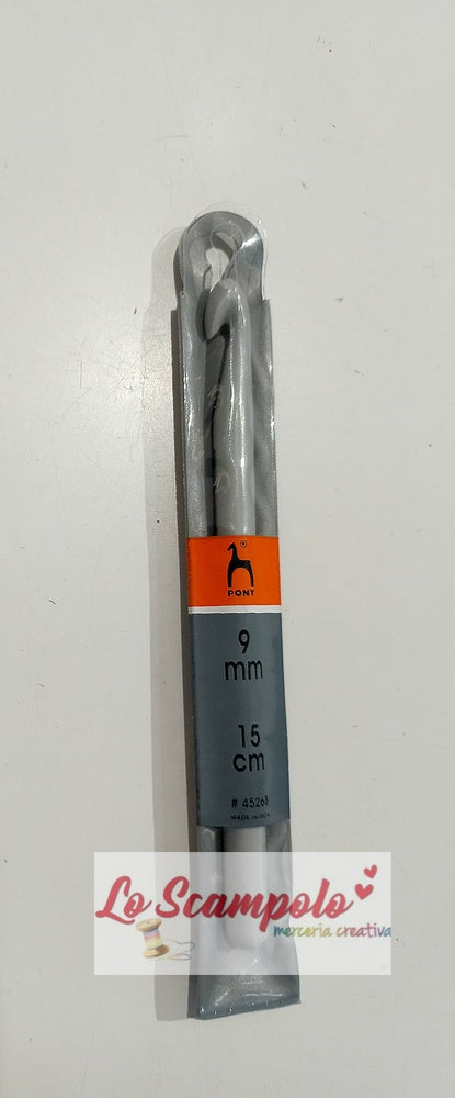 Uncinetto diametro 9 mm lunghezza 15 cm Pony #45268