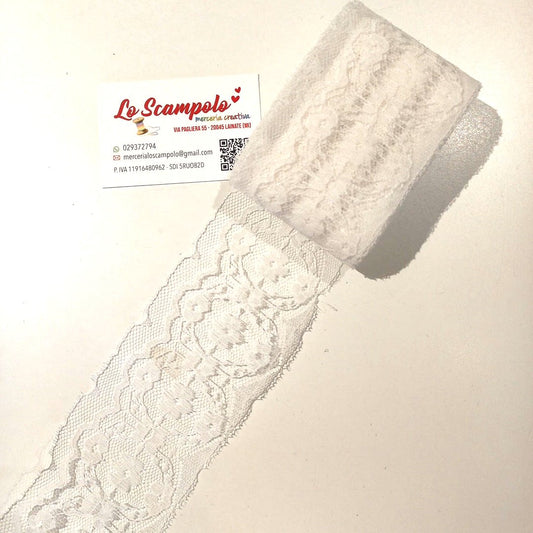 Pizzo Bianco 7x500 cm