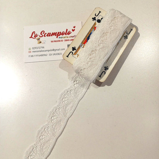 Pizzo Bianco 3x500 cm
