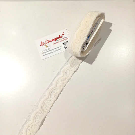 Pizzo Bianco Morbido 3x500 cm