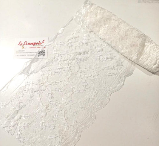Pizzo Bianco 20x500 cm
