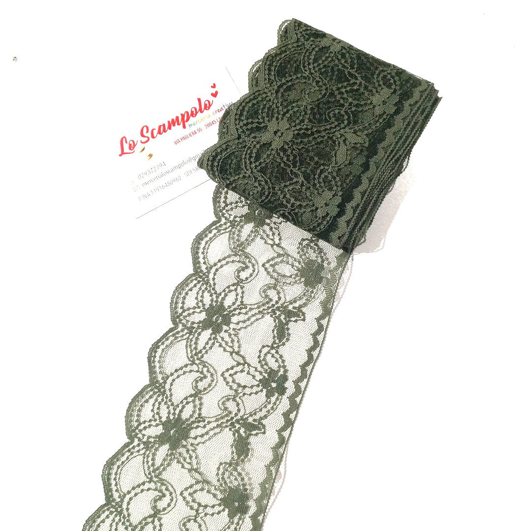 Pizzo Verde Militare 8x500 cm