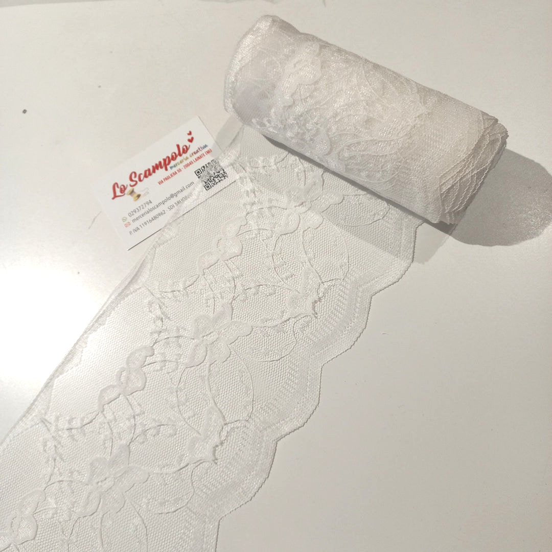 Pizzo Bianco 14x500 cm