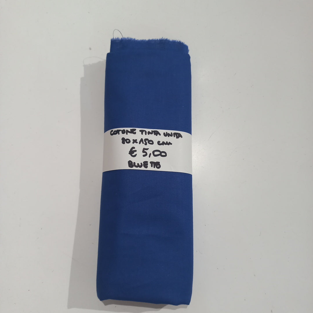 Tela di Cotone Bluette 80x150 cm