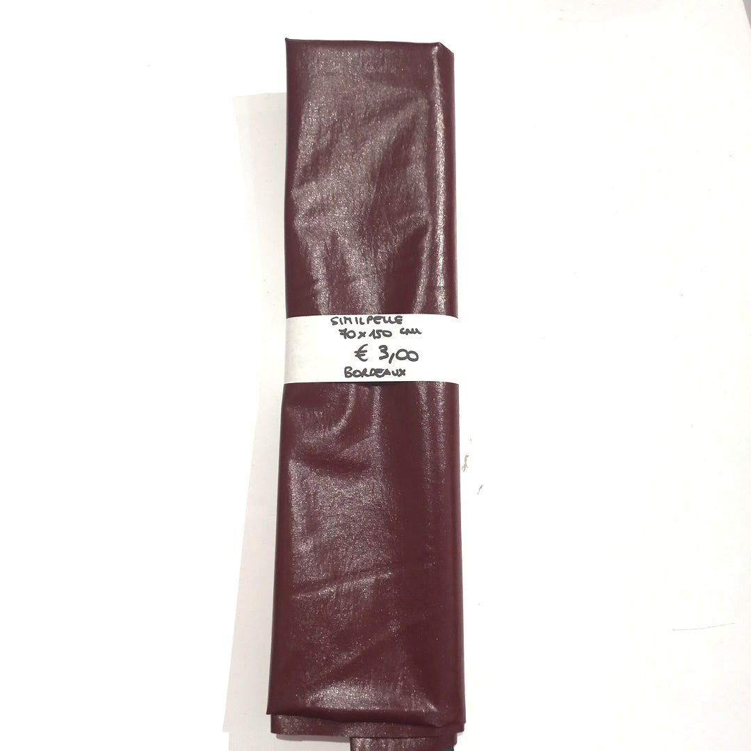 Similpelle Bordeaux 70x150 cm