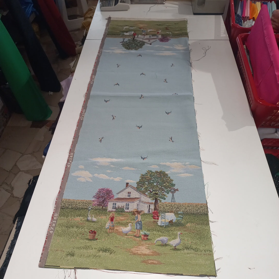 Pannello Gobelin Campagna 47x140 cm