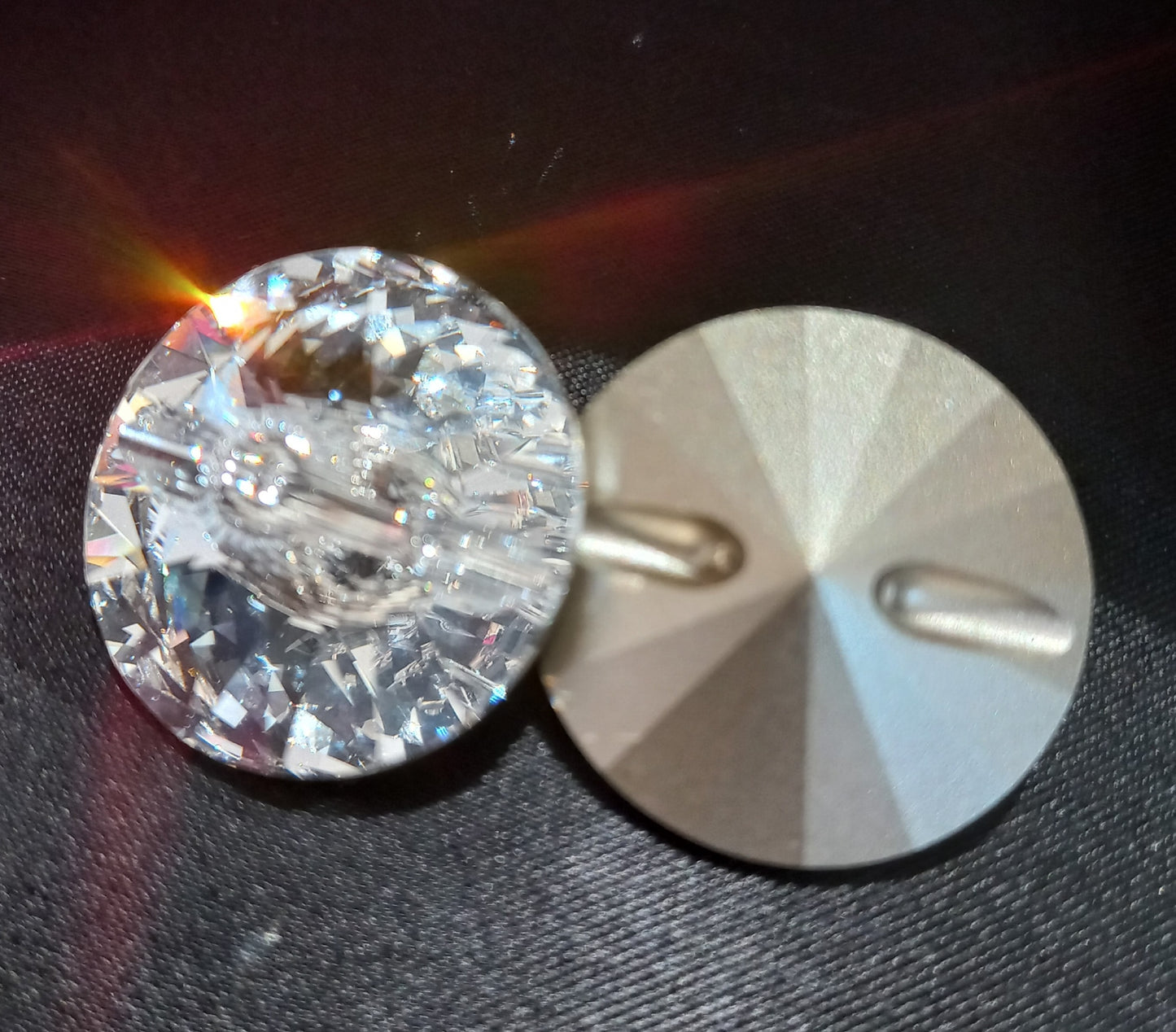 Bottone Gioiello Swarovski diam. 27 mm