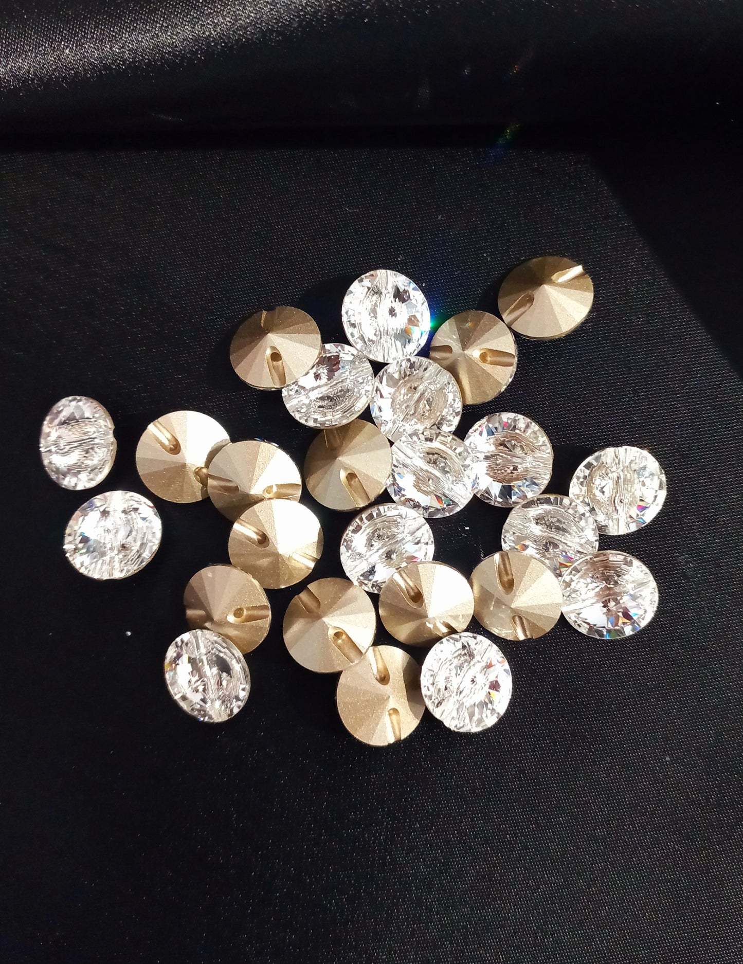 Bottone Gioiello Swarovski diam. 23 mm