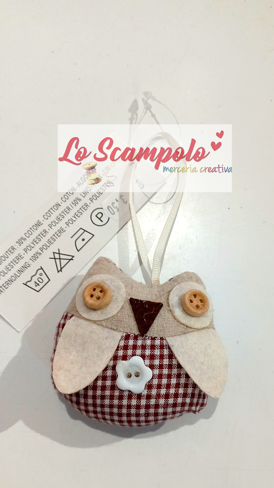 Puntaspilli Gufetto Quadretti