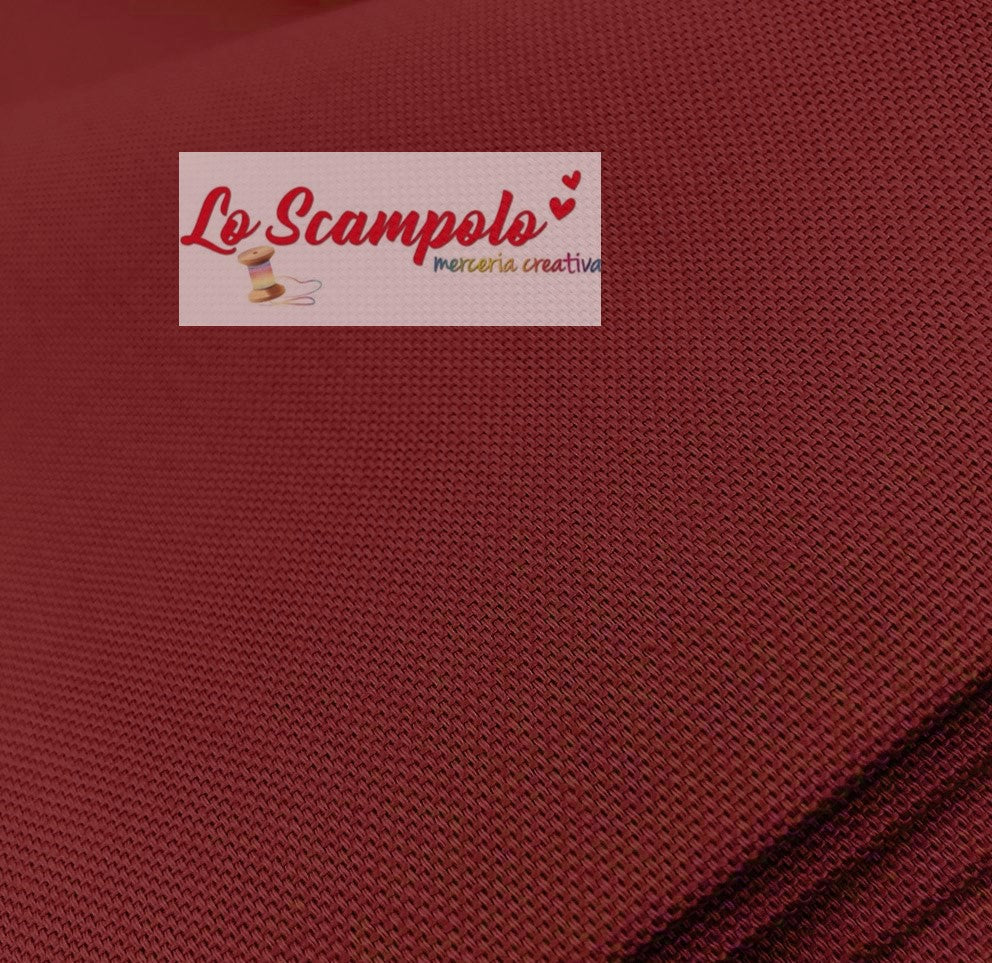 Pannello Panama Esteril Bordeaux 50x50 cm