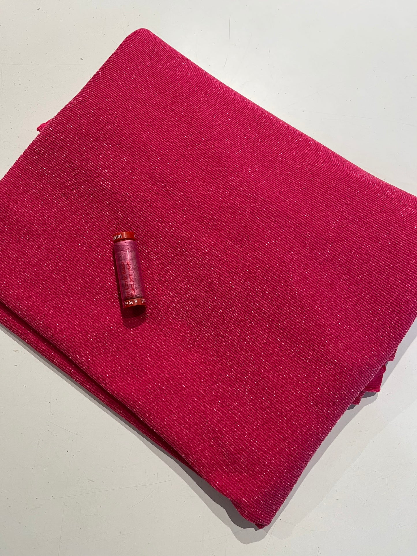 Kit Elisa Masi Jersey coste Lurex Fucsia