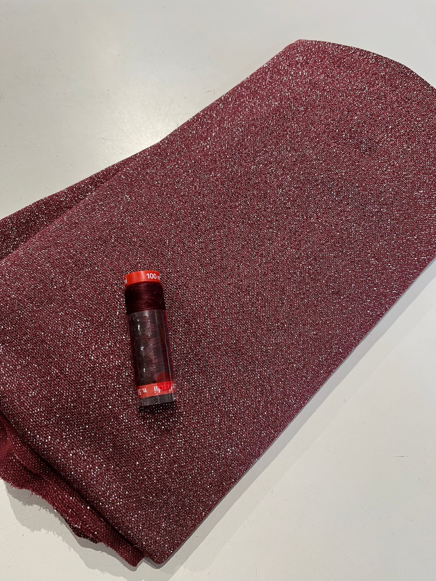 Kit Jersey Lamé Bordeaux e Argento Elisa Masi