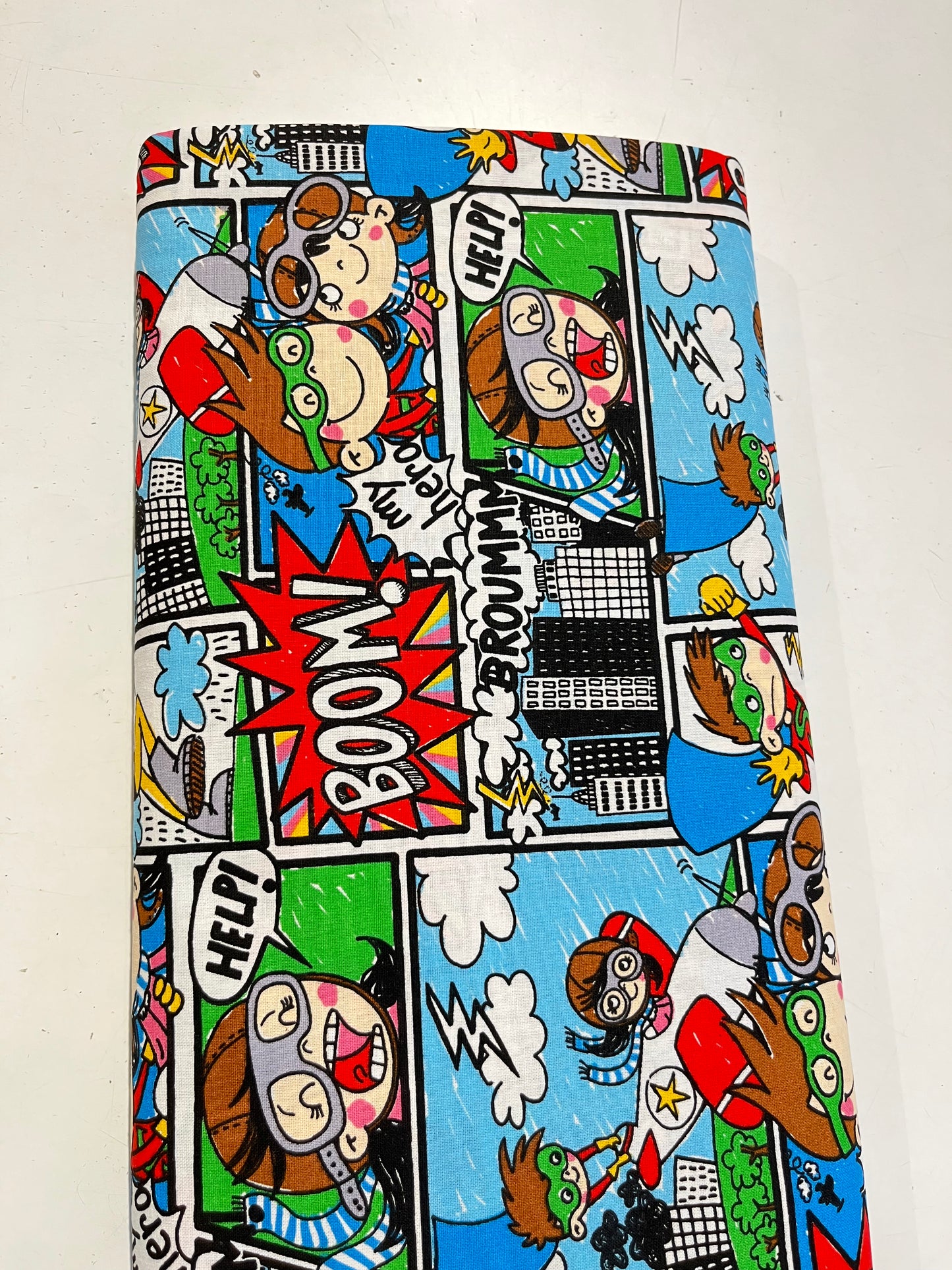Cotone Fantasia stampato Fumetti