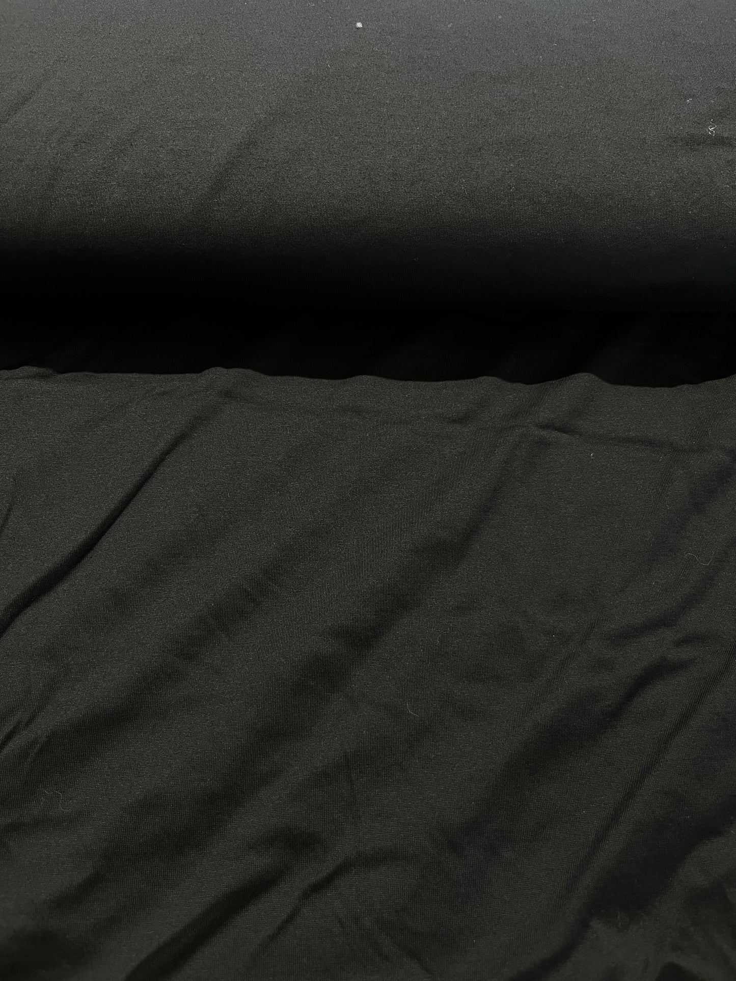 Jersey cotone nero