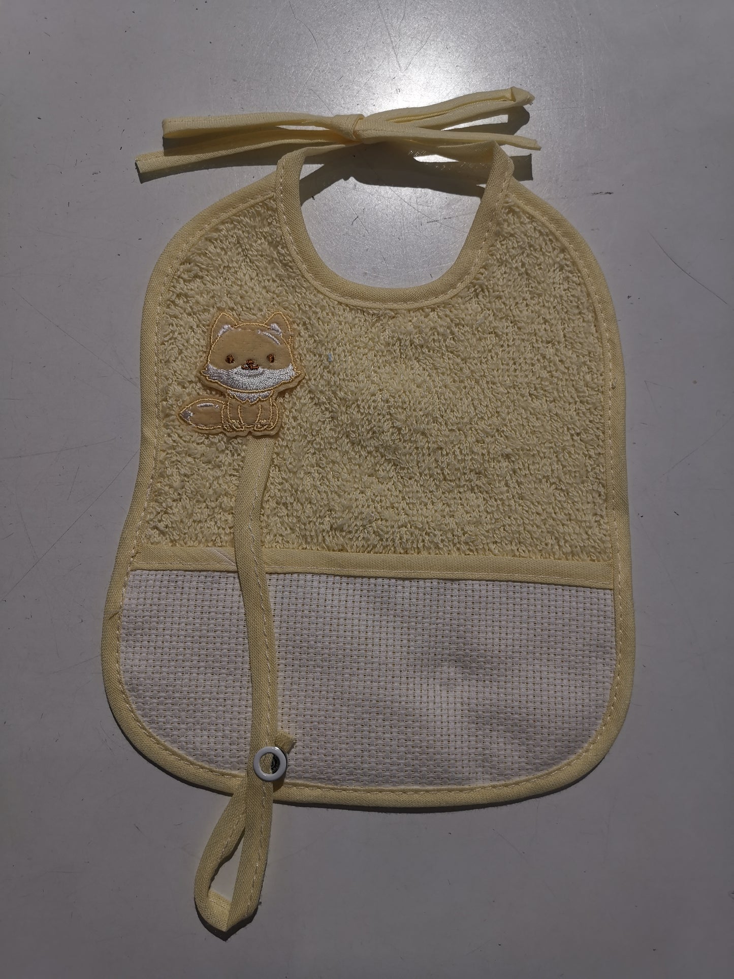 Bavaglia ricamo Volpe Gialla