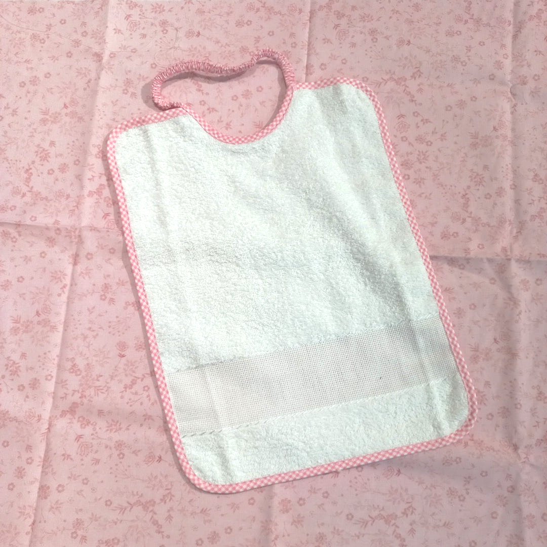 Bavaglia Grande con Elastico e Asciugamano personalizzata con nome