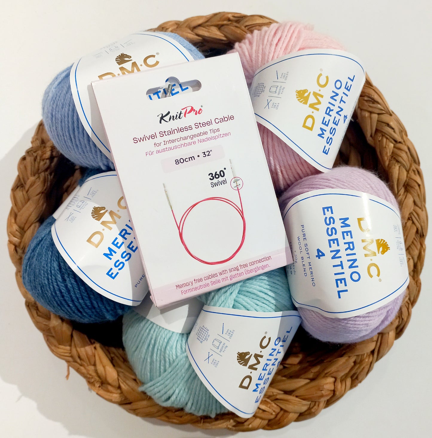 Cavi Swivel 360 KnitPro 80 cm 32"