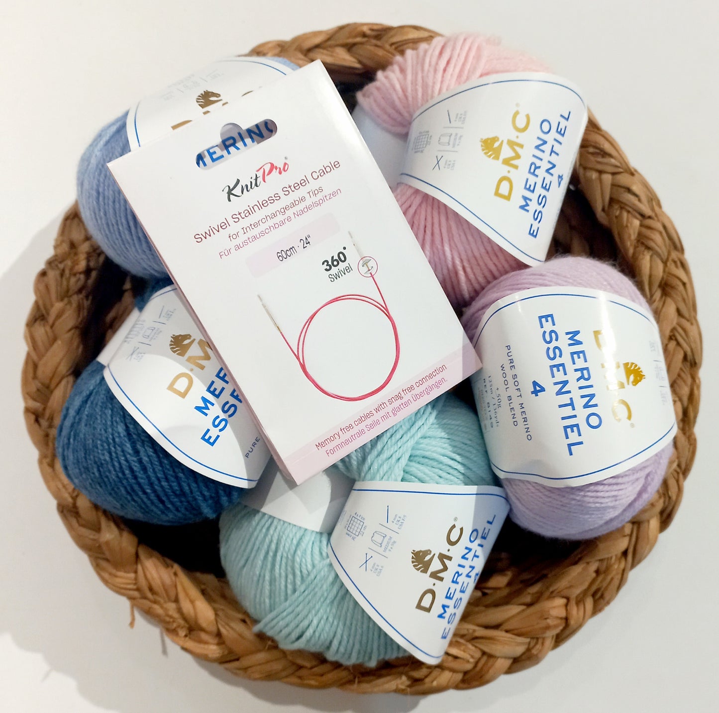 Cavi Swivel 360 KnitPro 60 cm 24"