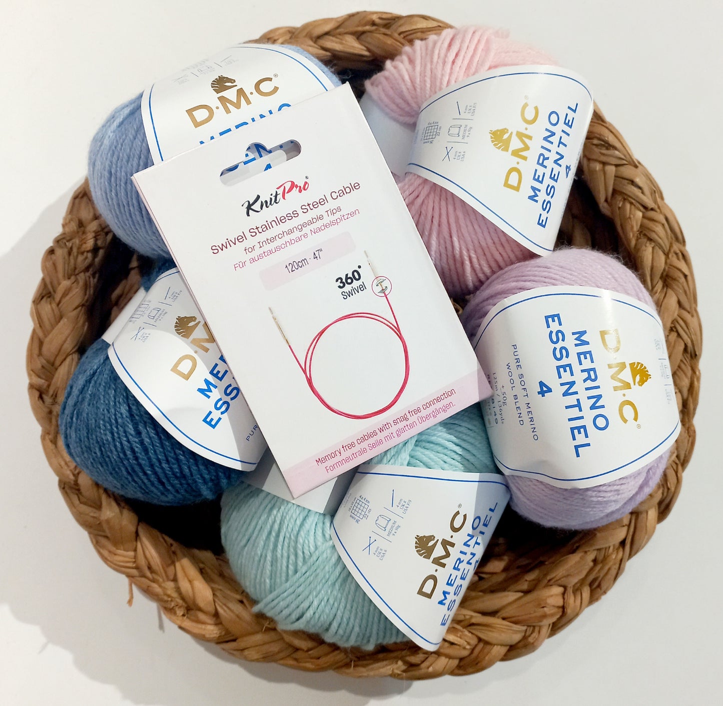 Cavi Swivel 360 KnitPro 120 cm 47"
