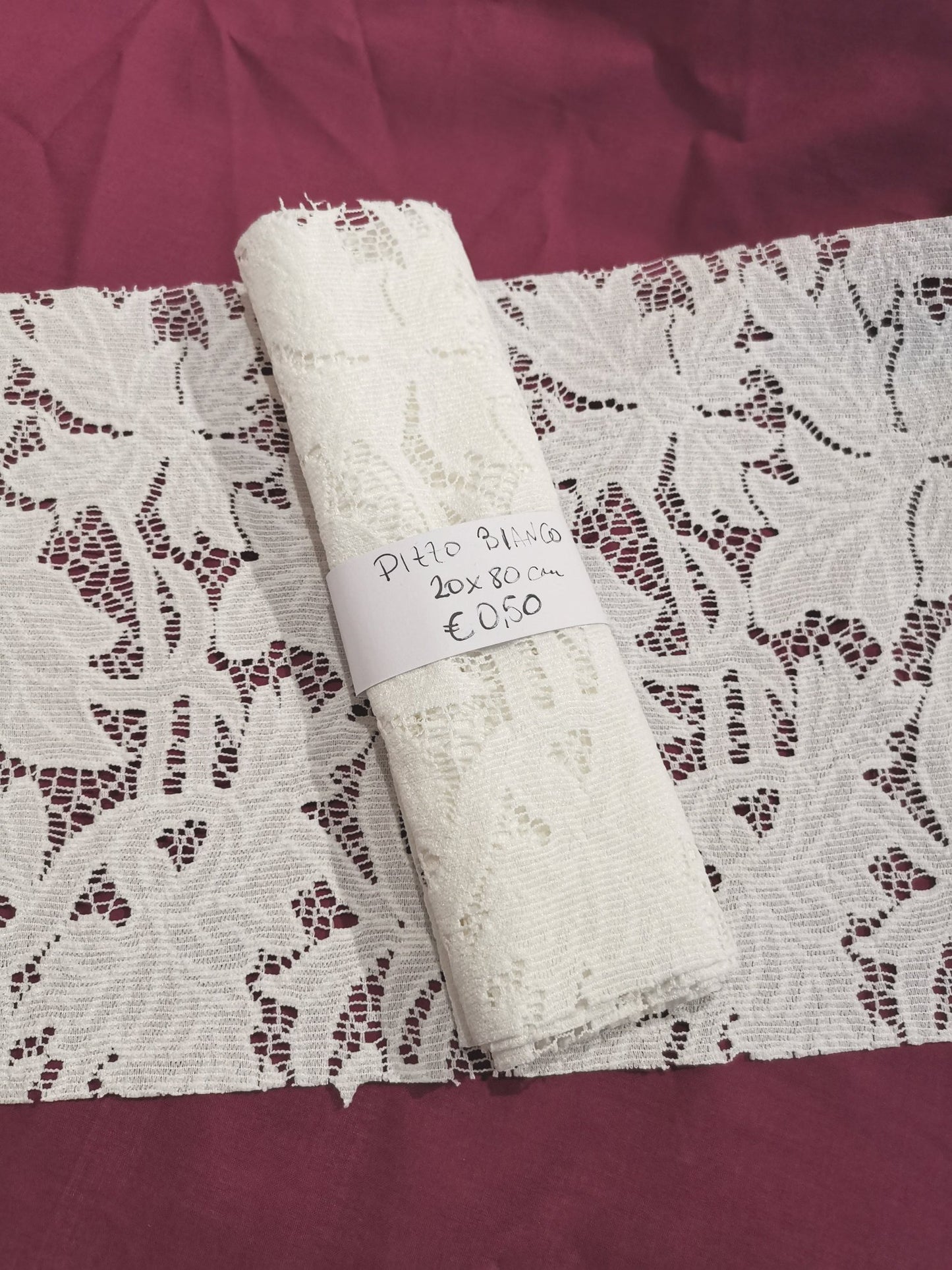 Pizzo Bianco 20x80 cm