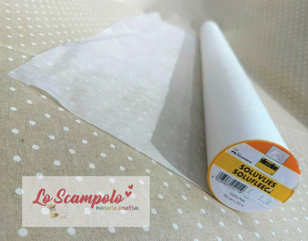 Soluvlies Vieseline - Stabilizzatore non tessuto idrosolubile