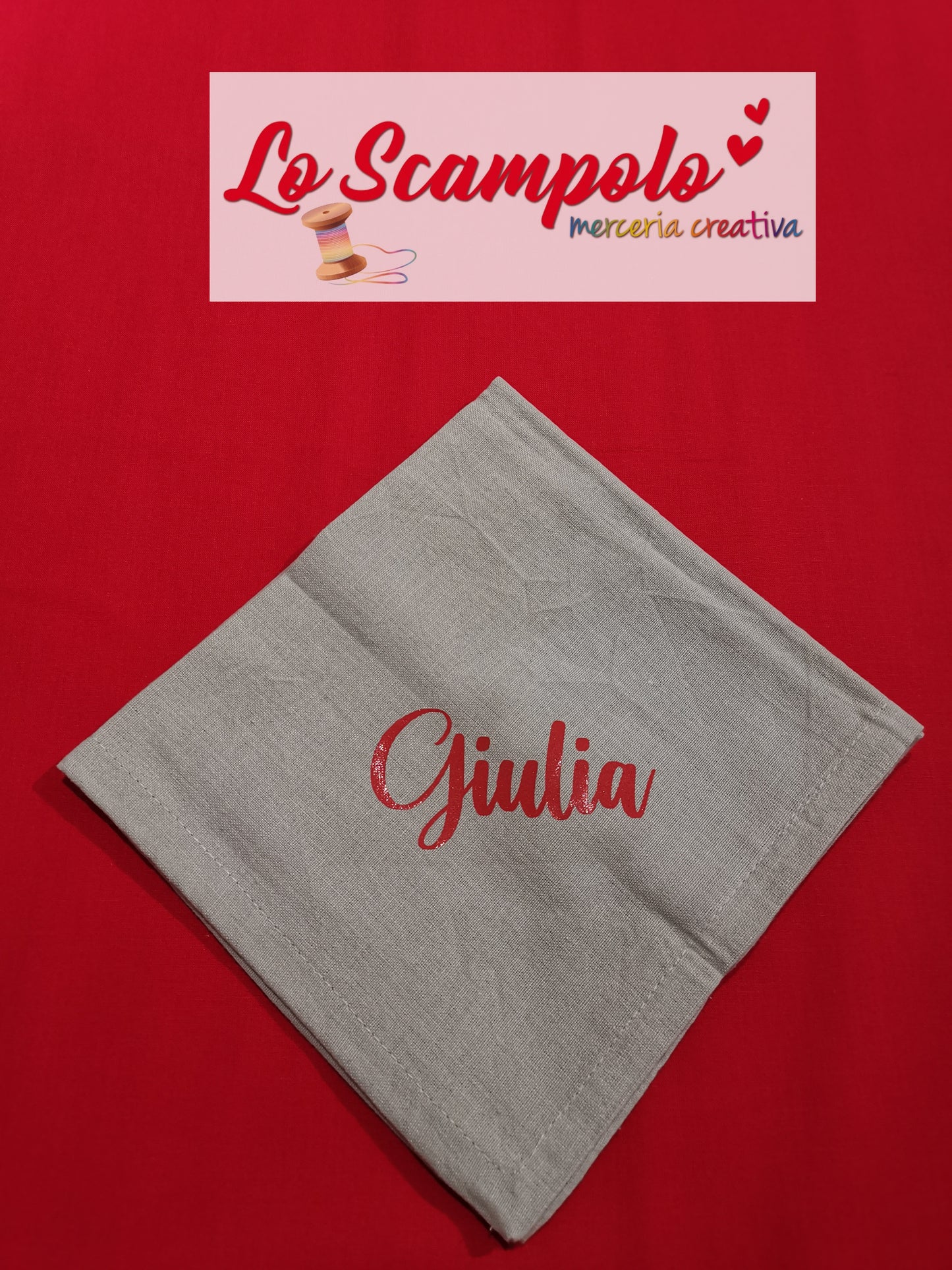 Tovaglioli Personalizzati