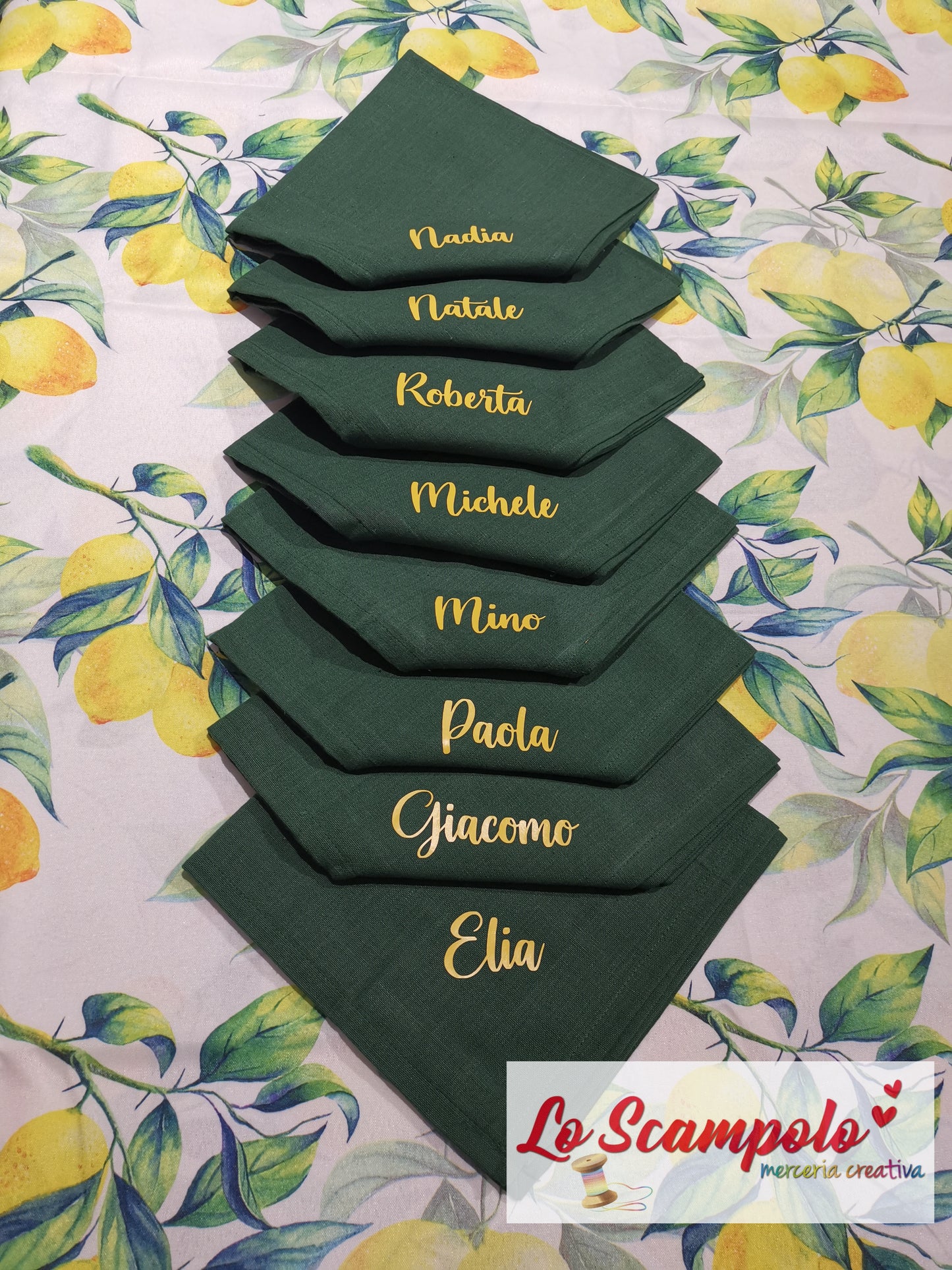 Tovaglioli Personalizzati