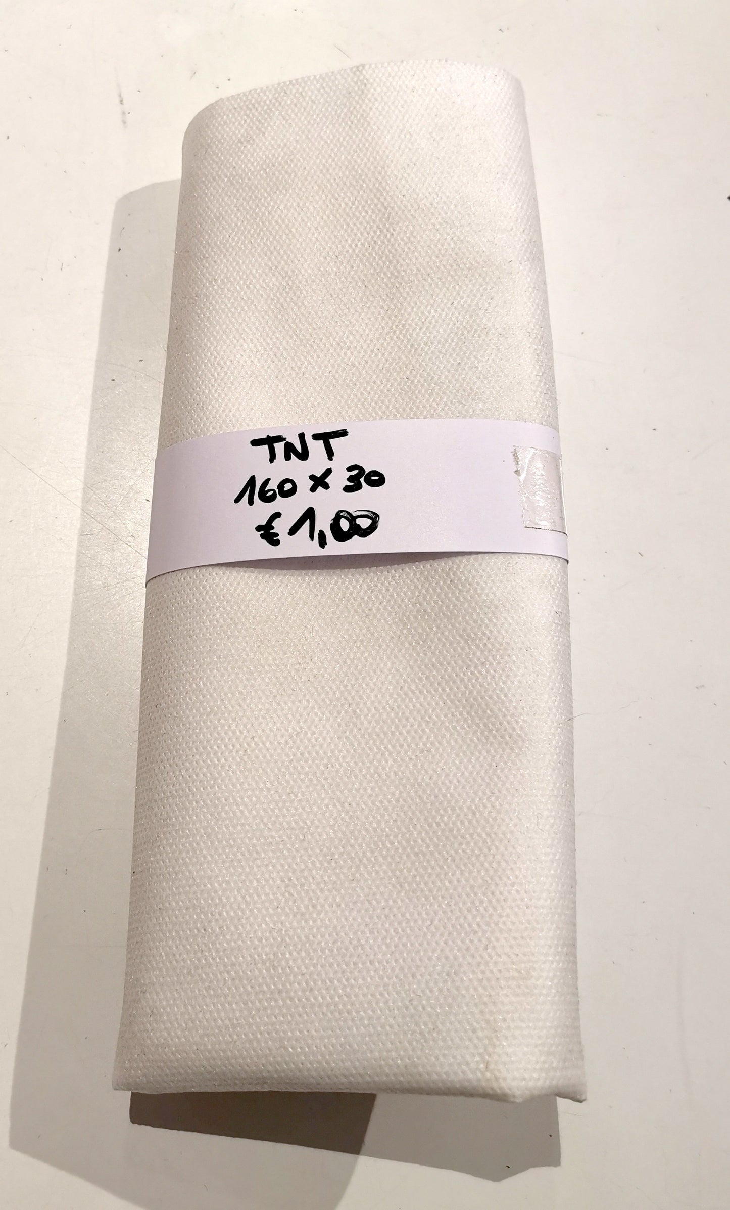 TNT Bianco 30x160 cm