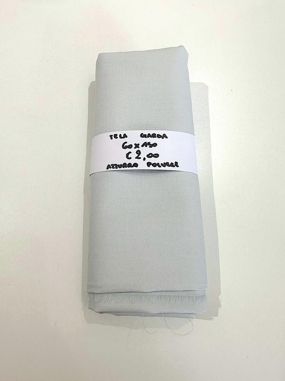 Tela Garda Azzurro polvere 60x150 cm