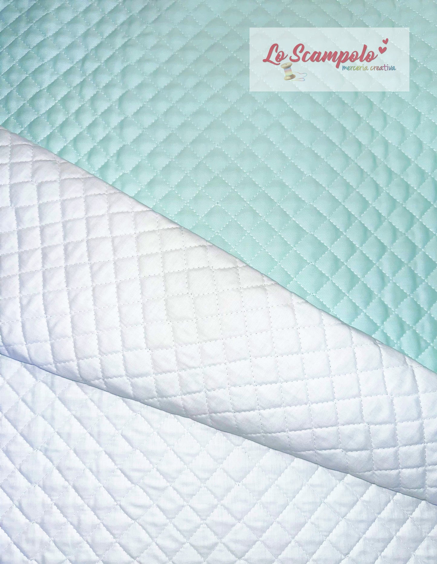 Tiffany / Bianco Trapuntino Double Face
