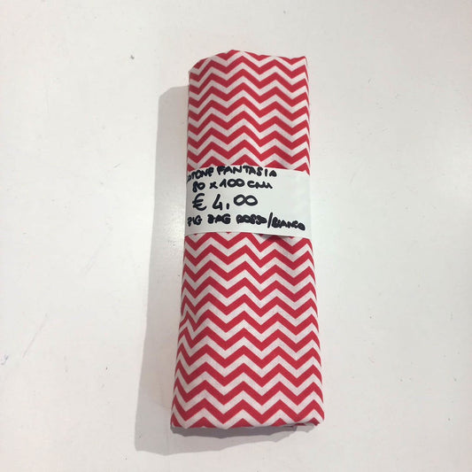 Cotone Fantasia Zig Zag 80x100 cm