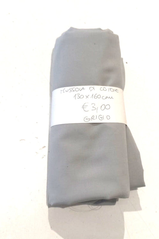 Mussola di Cotone Grigio 130x160 cm