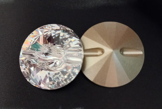 Bottone Gioiello Swarovski diam. 23 mm