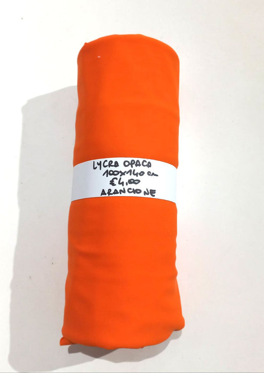 Lycra Opaca Arancione 100x140 cm