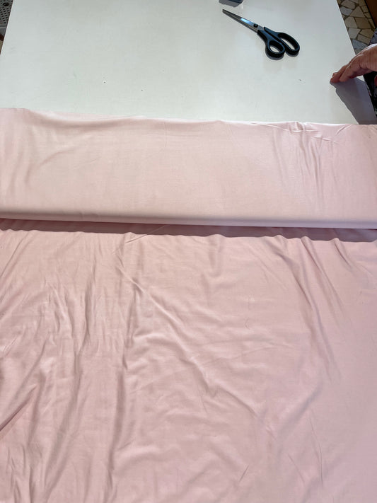 Jersey di cotone Rosa Baby