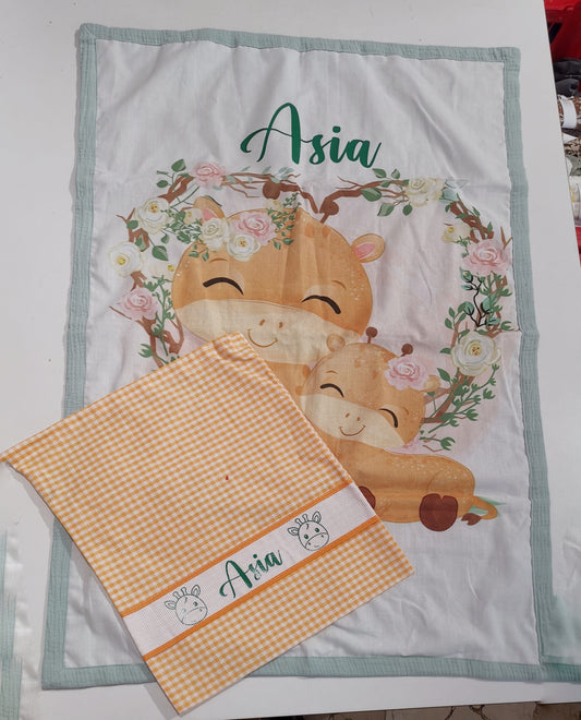 Copertina+sacchetta personalizzate