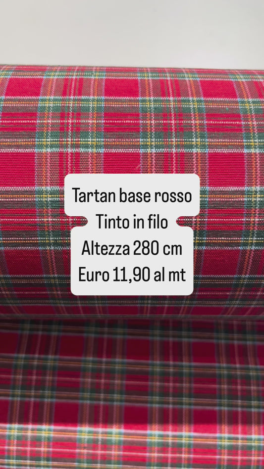 Tartan Scozzese base verde