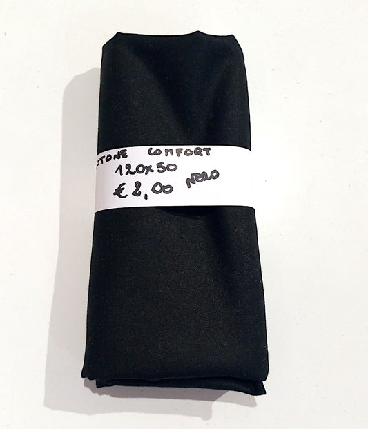 Cotone Comfort Nero 120x50 cm