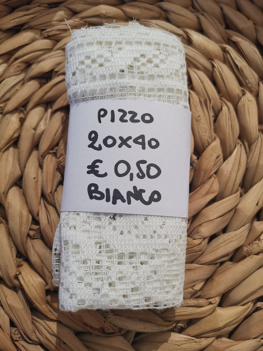 Pizzo Bianco 20x40 cm