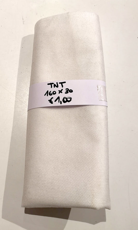 TNT Bianco 30x160 cm