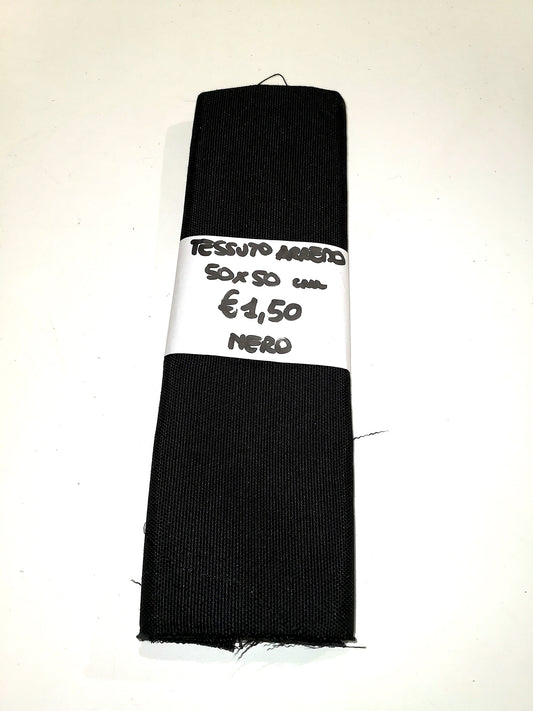 Tessuto Arredo Nero 50x50 cm