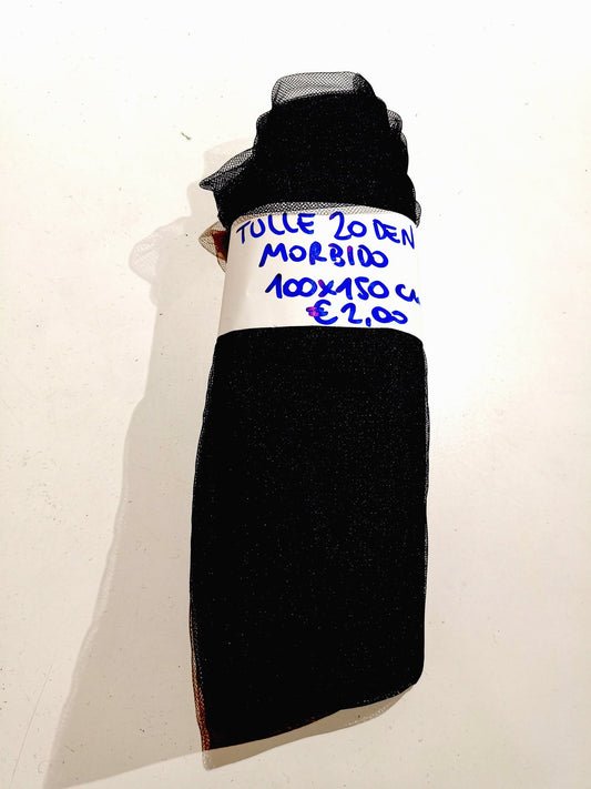 Tulle 20 denari Morbido Blu 100x150 cm