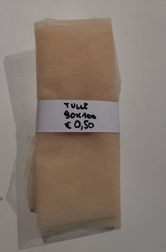 Tulle Beige 90x100 cm
